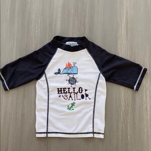Rockin Baby “Hello Sailor” Boys Swim Rashguard